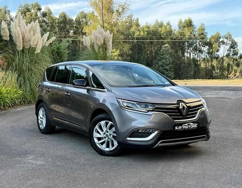 Antracite Usado 2016 Renault Espace Monovolume | € 15.900 (Preço justo) - Imagem 1/4