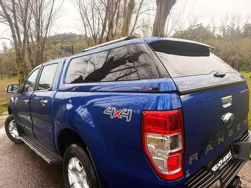 Usado Ford Ranger Limited 200 HP (147 kW) 2016 Azul Pickup