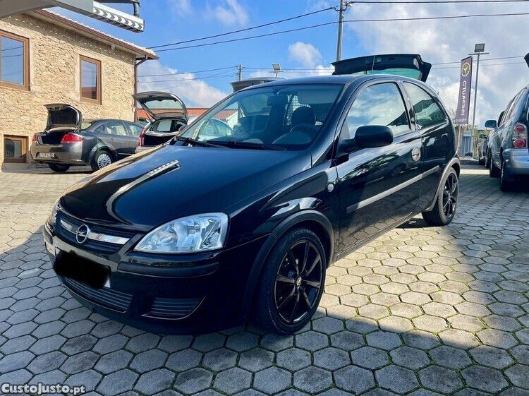Preto Usado 2005 Opel Corsa | € 3.250 (Preço justo) - Imagem 1/1