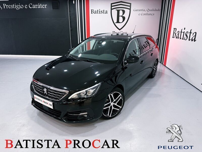 Preto Usado 2019 Peugeot 308 Allure Carrinha | € 13.500 (Preço justo) - Imagem 1/4