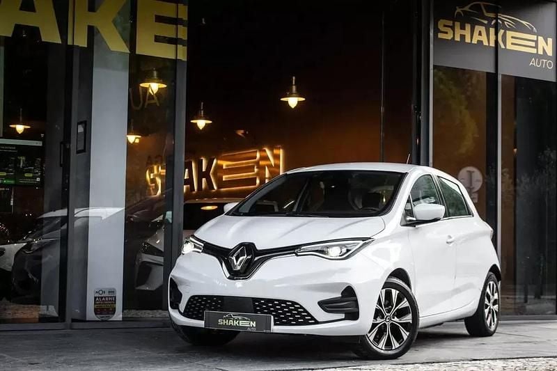 Branco Usado 2022 Renault Zoe Equilibre Citadino | € 14.990 (Bom preço) - Imagem 1/4