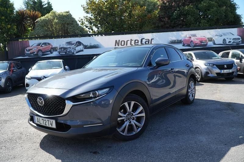 Cinza Usado 2021 Mazda CX-30 Exclusive-Line SUV | € 17.750 (Super Preço) - Imagem 1/4