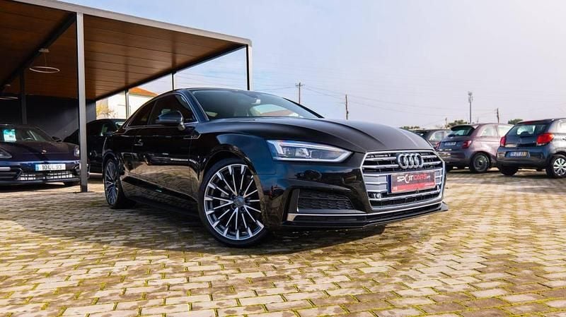 Usado Audi A5 190 HP (139 kW) 2019 Preto Coupé