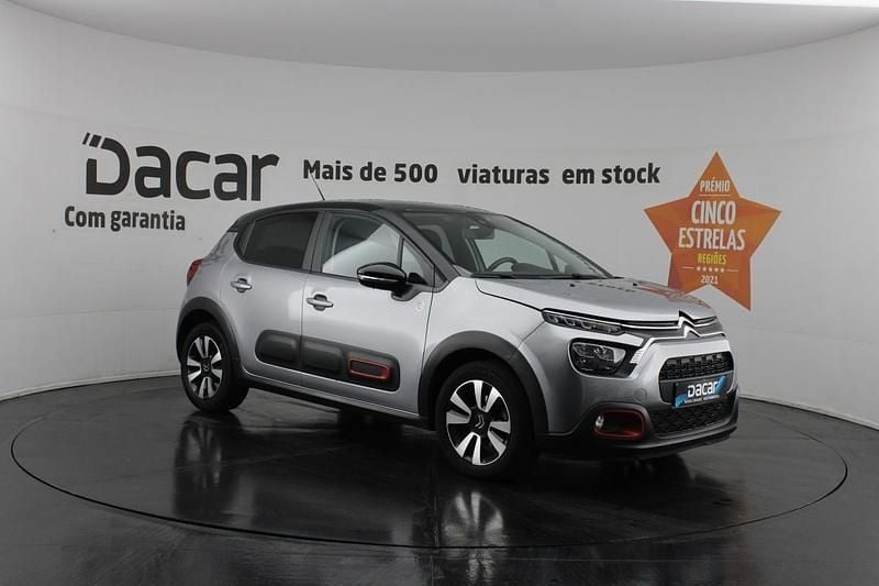 Cinza Usado 2021 Citroën C3 Citadino | € 11.499 (Super Preço) - Imagem 1/4