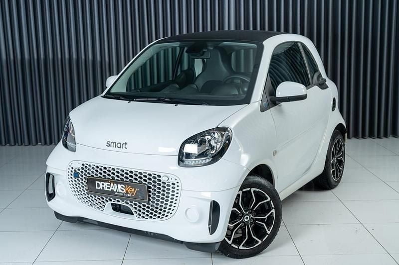 Branco Usado 2021 Smart ForTwo Electric Drive Coupé | € 11.800 (Bom preço) - Imagem 1/4