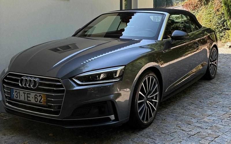 Cinzento Usado 2017 Audi A5 Cabriolet Premium Cabrios | € 31.500 - Imagem 1/4