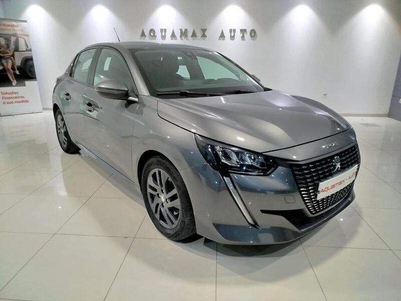 Cinza Usado 2021 Peugeot 208 Active Citadino | € 15.750 (Preço justo) - Imagem 1/4