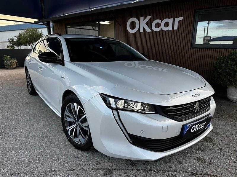 Branco Usado 2022 Peugeot 508 Allure Carrinha | € 24.000 (Preço justo) - Imagem 1/4