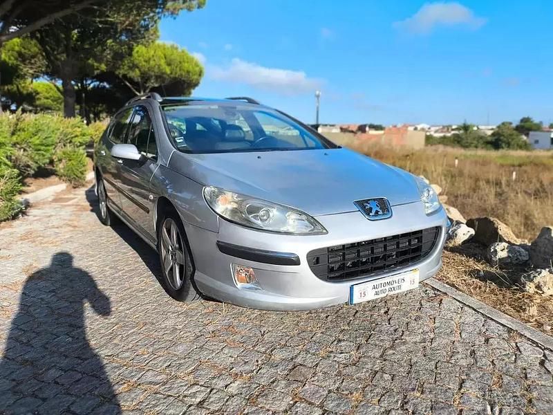 Cinzento Usado 2008 Peugeot 407 Carrinha | € 7.965 - Imagem 1/4