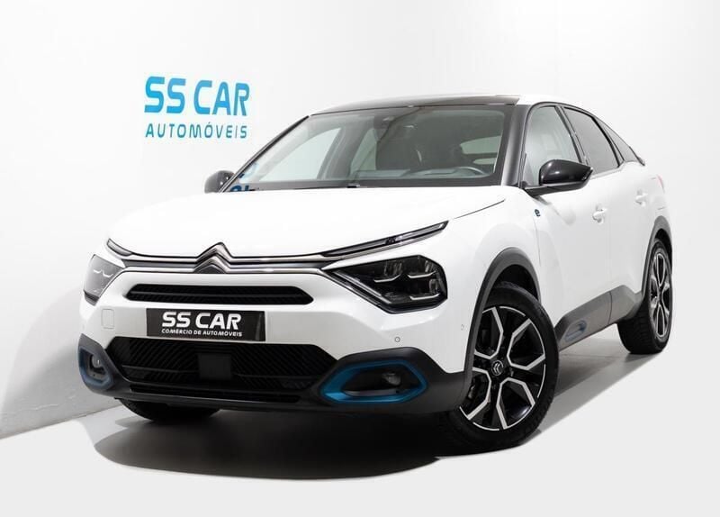 Branco Usado 2021 Citroën e-C4 Shine SUV | € 18.990 (Bom preço) - Imagem 1/4