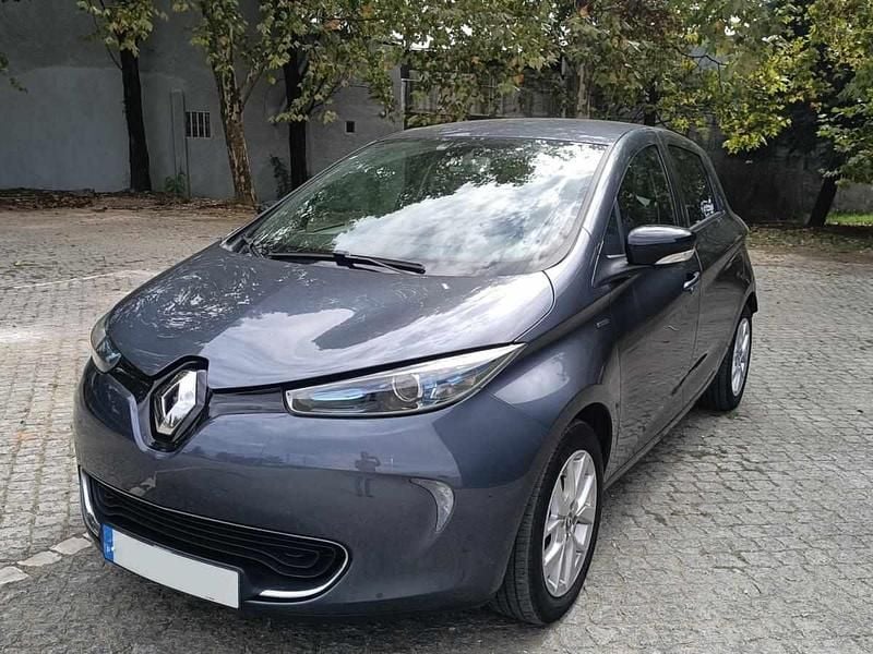 Usado Renault Zoe 80 kW (109 HP) 2019 Cinzento Citadino