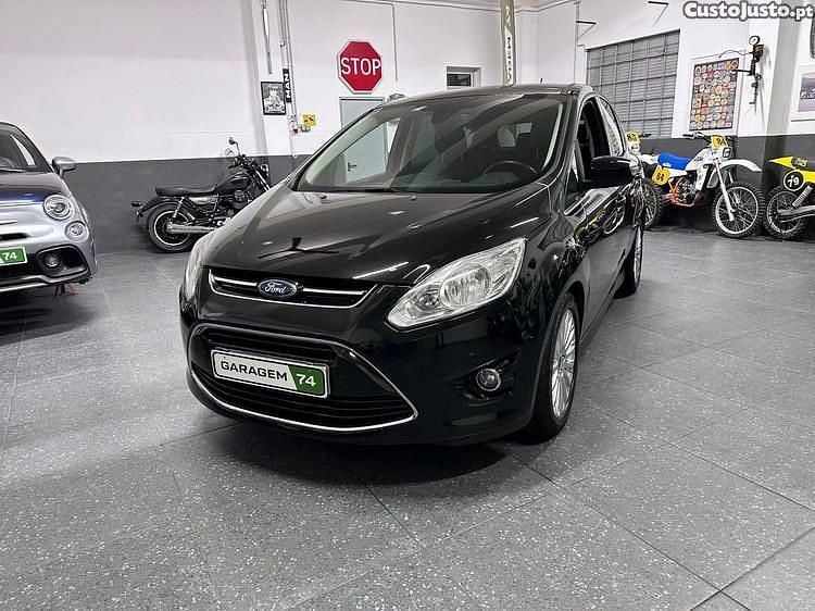 Preto Usado 2013 Ford C-MAX Titanium S Monovolume | € 10.500 - Imagem 1/1
