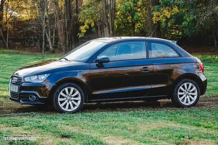 Preto Usado 2011 Audi A1 Citadino | € 9.900 (Preço justo) - Imagem 1/4
