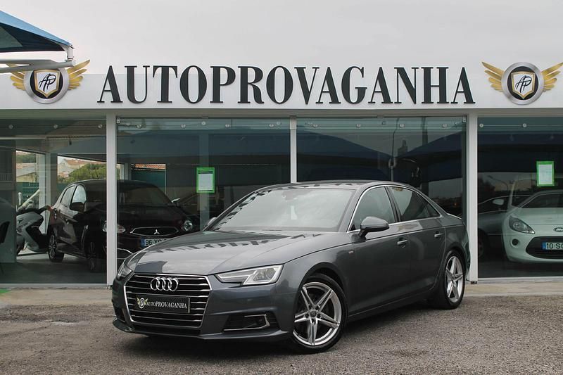 Cinza Usado 2016 Audi A4 S-Line Sedan | € 19.900 (Preço elevado) - Imagem 1/4