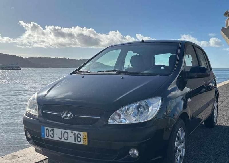 Preto Usado 2007 Hyundai Getz Citadino | € 4.200 (Preço justo) - Imagem 1/4