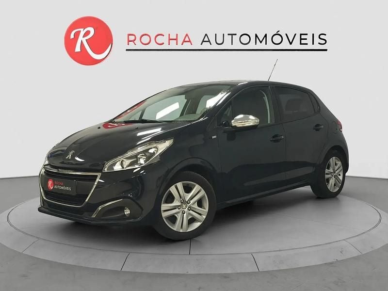 Preto Usado 2017 Peugeot 208 Active Citadino | € 9.490 (Preço justo) - Imagem 1/4