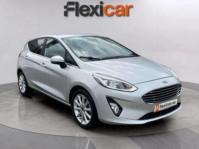 Cinza Usado 2018 Ford Fiesta Titanium Citadino | € 9.990 (Super Preço) - Imagem 1/4