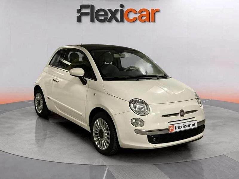 Branco Usado 2014 Fiat 500 Lounge Citadino | € 7.490 (Preço justo) - Imagem 1/4
