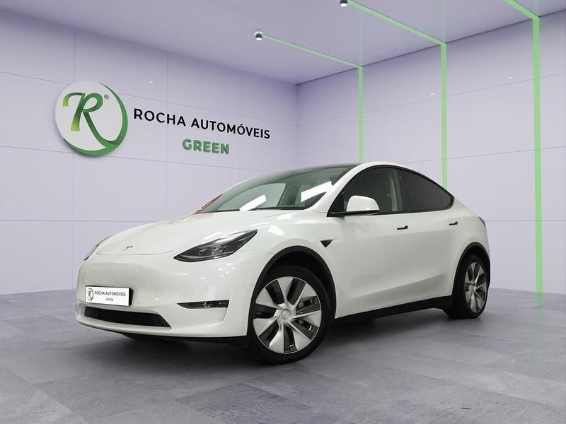 Branco Usado 2022 Tesla Model Y Long Range AWD SUV | € 36.489 (Preço justo) - Imagem 1/4