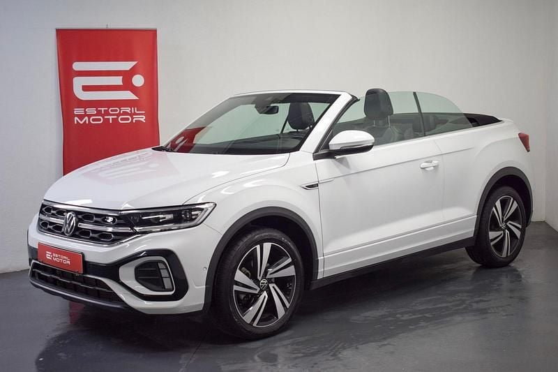 Branco Usado 2023 VW T-Roc Cabriolet R-line Cabrios | € 34.900 - Imagem 1/4