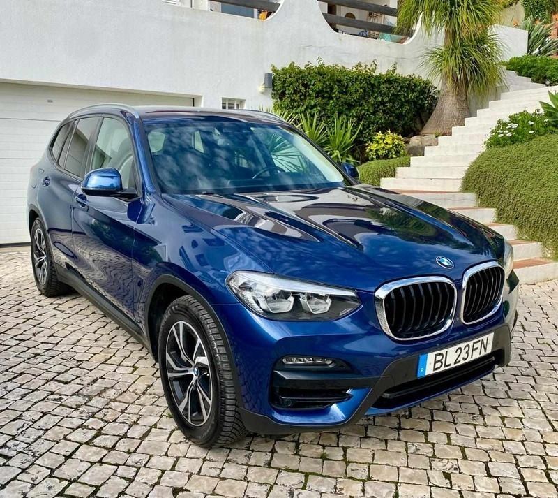 Azul Usado 2020 BMW X3 SUV | € 29.750 - Imagem 1/4