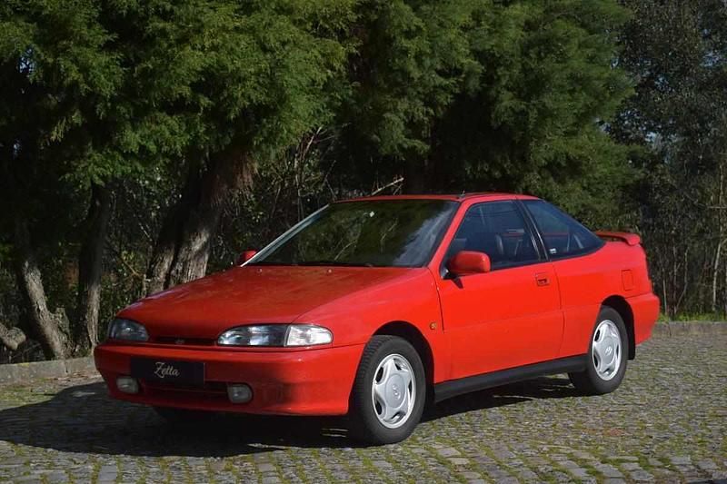 Usado Hyundai S-Coupe 116 HP (85 kW) 1995 Vermelho Coupé