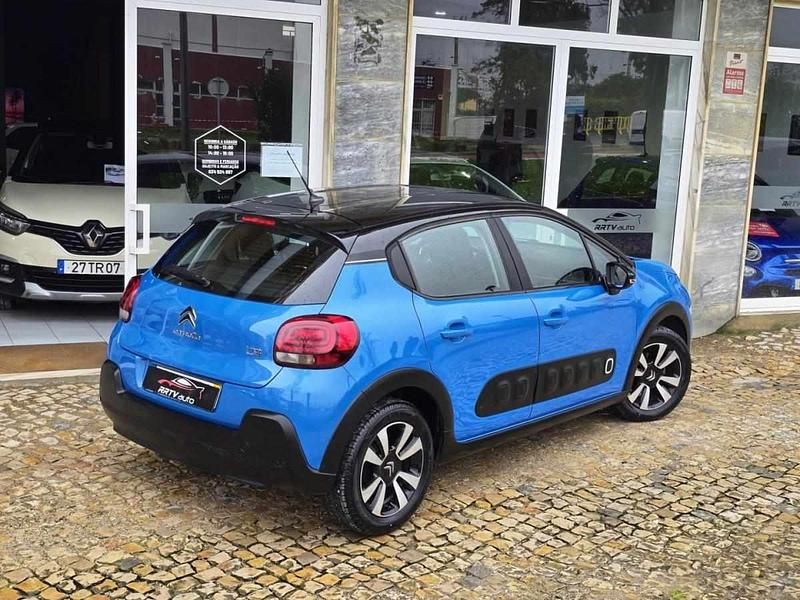 Usado Citroën C3 Feel 82 HP (60 kW) 2018 Azul Citadino