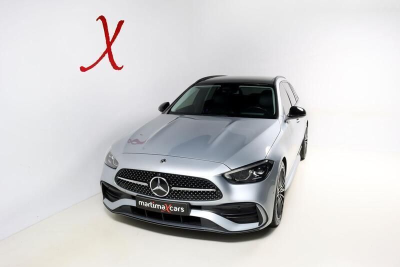 Usado Mercedes C300 AMG line 265 HP (194 kW) 2022 Cinzento Carrinha