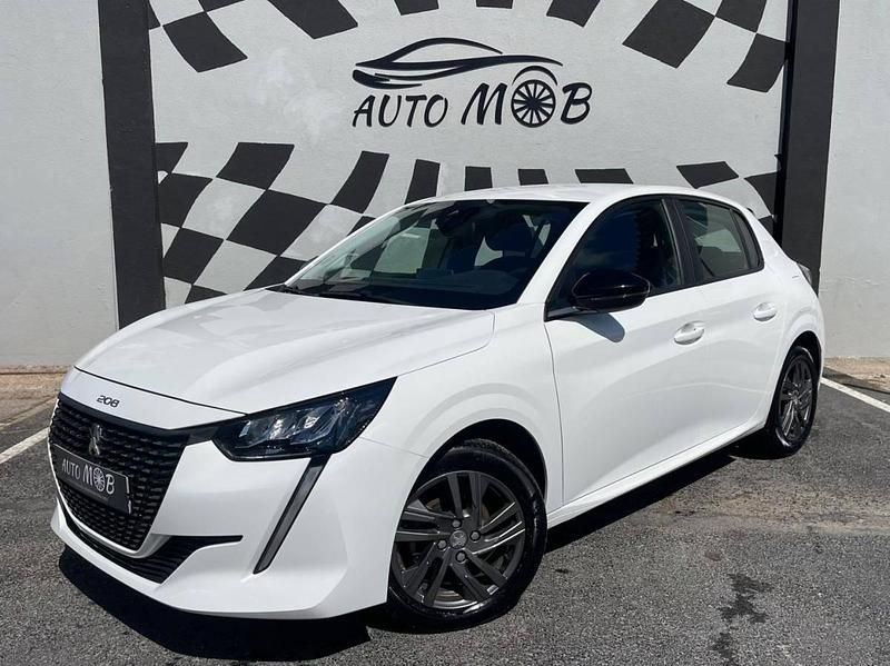 Branco Usado 2022 Peugeot 208 Active Citadino | € 14.489 (Bom preço) - Imagem 1/4