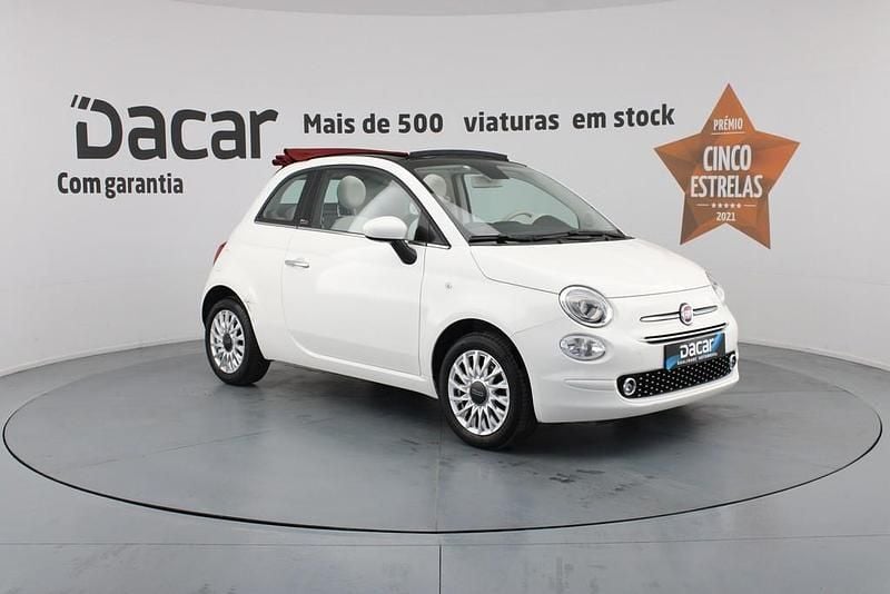 Branco Usado 2020 Fiat 500C Cabrios | € 9.899 (Bom preço) - Imagem 1/4