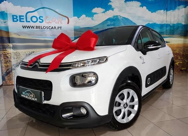 Branco Usado 2019 Citroën C3 Feel | € 9.900 (Bom preço) - Imagem 1/4