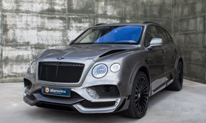 Usado Bentley Bentayga 550 HP (404 kW) 2019 Cinzento SUV