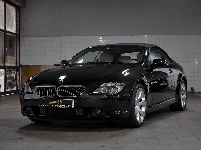Usado BMW 645 Cabriolet 333 HP (244 kW) 2004 Preto Cabrios