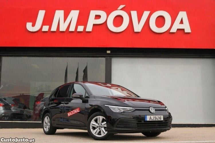 Preto Usado 2021 VW Golf VIII Life Citadino | € 18.990 (Preço elevado) - Imagem 1/1