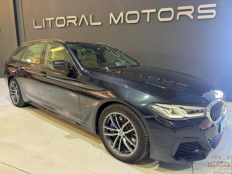 Preto Usado 2021 BMW 530 Carrinha | € 37.900 - Imagem 1/3