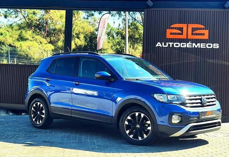 Azul Usado 2023 VW T-Cross SUV | € 18.500 (Preço justo) - Imagem 1/4
