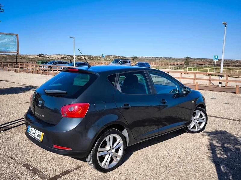 Usado Seat Ibiza 90 HP (66 kW) 2010 Cinzento Citadino