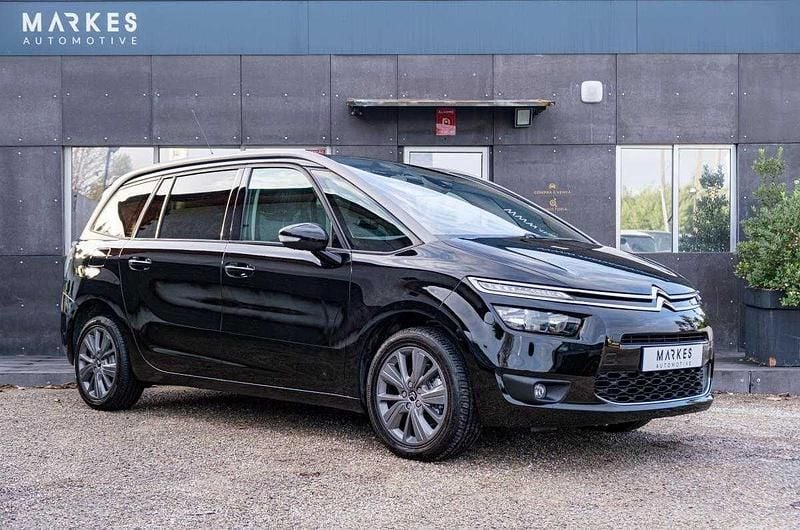 Preto Usado 2015 Citroën Grand C4 Picasso Monovolume | € 13.490 (Preço justo) - Imagem 1/4