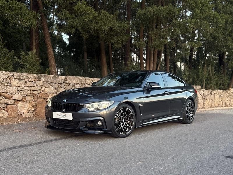 Cinza Usado 2015 BMW 420 Gran Coupé Sport Line Coupé | € 24.900 (Caro) - Imagem 1/4