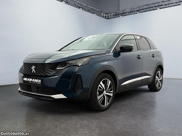 Azul Usado 2023 Peugeot 3008 Allure SUV | € 19.950 (Bom preço) - Imagem 1/1