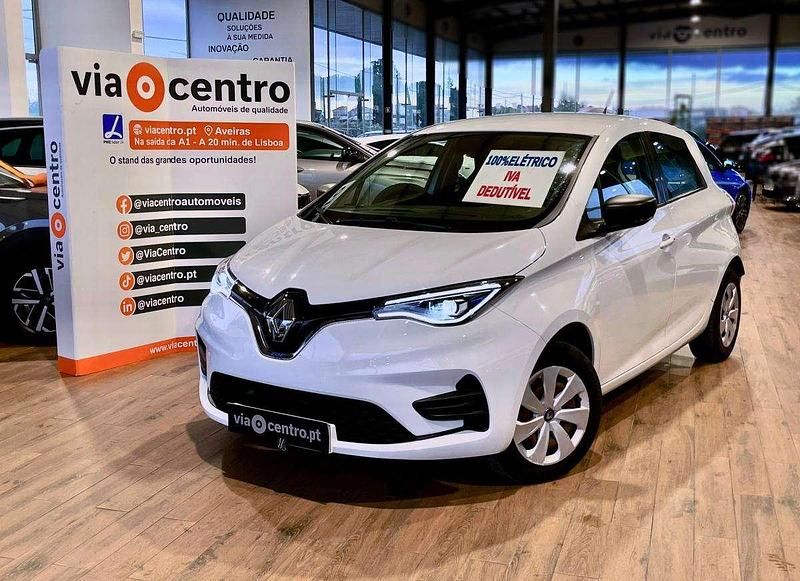Branco Usado 2020 Renault Zoe Life Citadino | € 13.900 (Bom preço) - Imagem 1/4