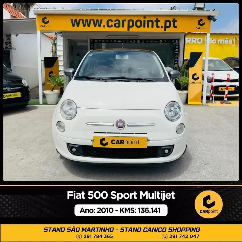 Branco Usado 2010 Fiat 500 Sport Citadino | € 9.900 (Caro) - Imagem 1/4