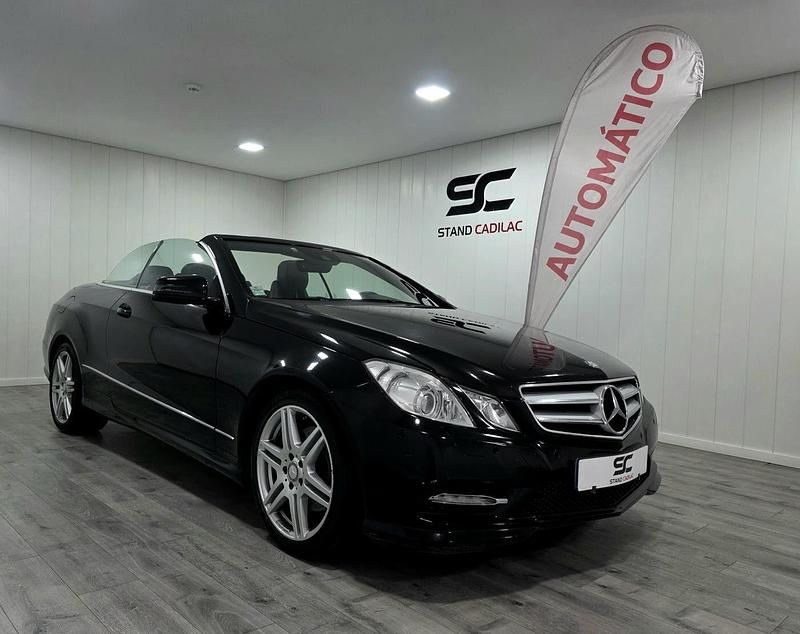Preto Usado 2012 Mercedes E250 AMG Cabrios | € 27.950 - Imagem 1/4