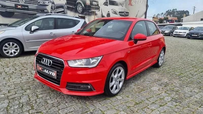Usado Audi A1 S-Line 95 HP (69 kW) 2017 Azul Citadino