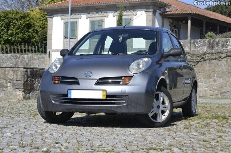 Cinza Usado 2005 Nissan Micra Citadino | € 3.499 - Imagem 1/1