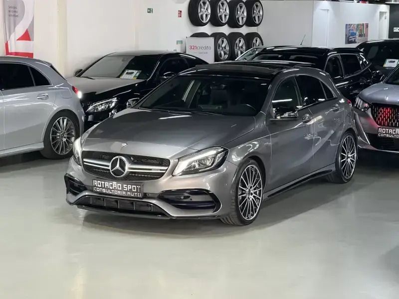 Cinzento Usado 2017 Mercedes A45 AMG AMG Citadino | € 36.990 (Bom preço) - Imagem 1/4