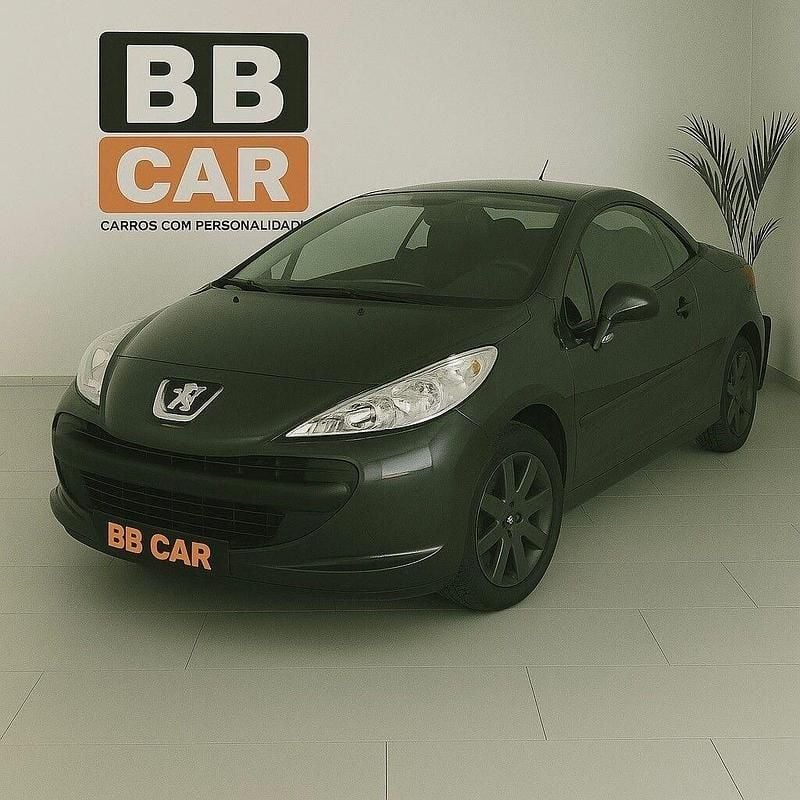 Preto Usado 2008 Peugeot 207 Cabrios | € 9.400 (Caro) - Imagem 1/4