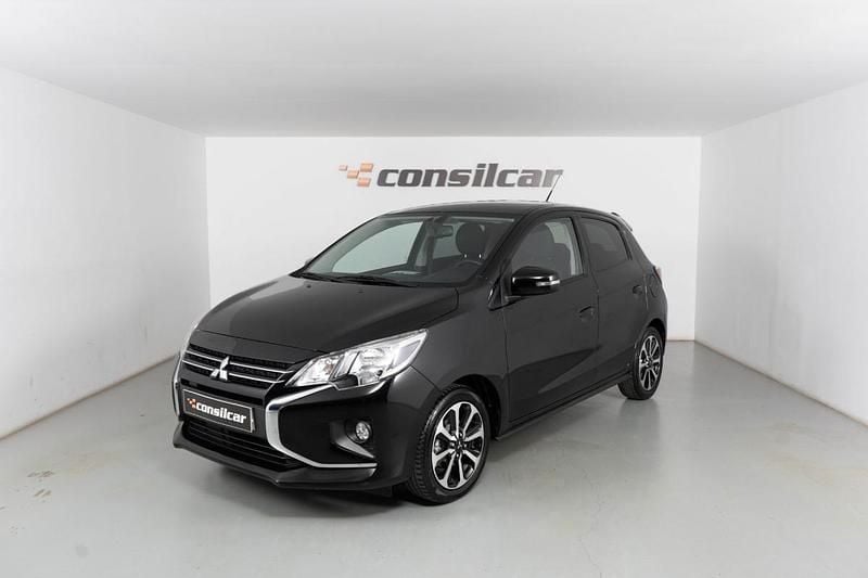 Preto Usado 2022 Mitsubishi Space Star Intense Citadino | € 11.680 (Bom preço) - Imagem 1/4