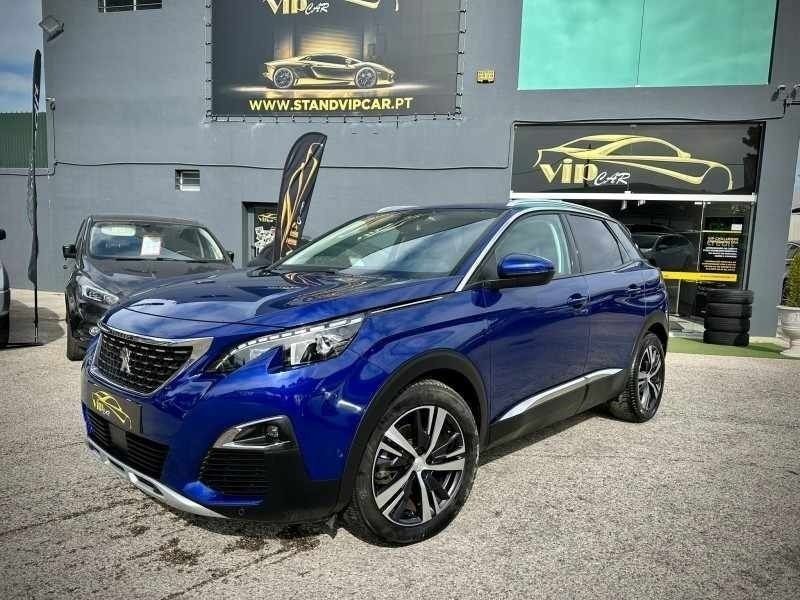 Azul Usado 2018 Peugeot 3008 Allure SUV | € 26.990 (Caro) - Imagem 1/4