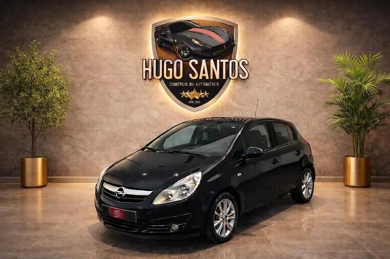 Usado Opel Corsa Cosmo 90 HP (66 kW) 2009 Preto Citadino